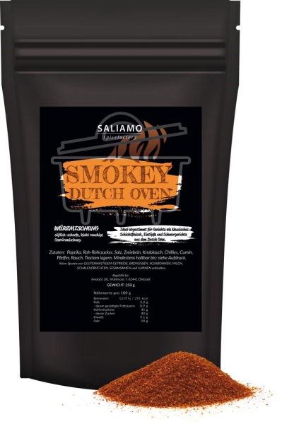 250g Smokey Dutch Oven Gewürzmischung